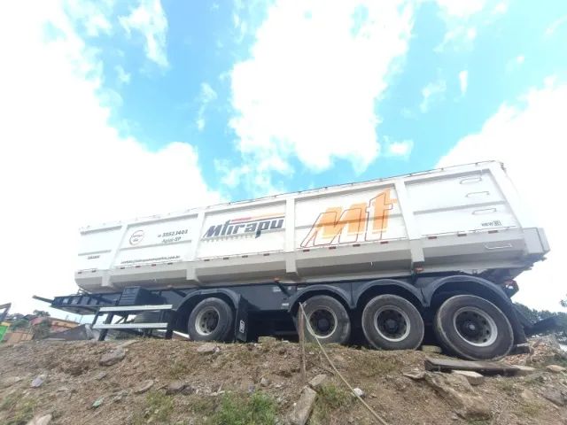 SR/RANDON Basculante 2023 - 4º eixo - com kit hidráulico 55m³ - Foto 4