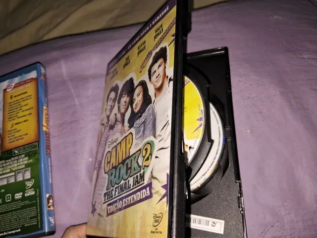 Coleção DVDs Camp Rock  e Jonas Brothers Disney Demi Lovato - Foto 2