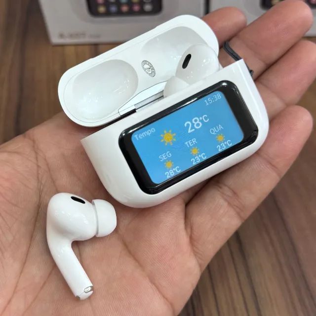 Fone Bluetooth TWS Altomex A-607 Pro Max LCD e ANC - Foto 5