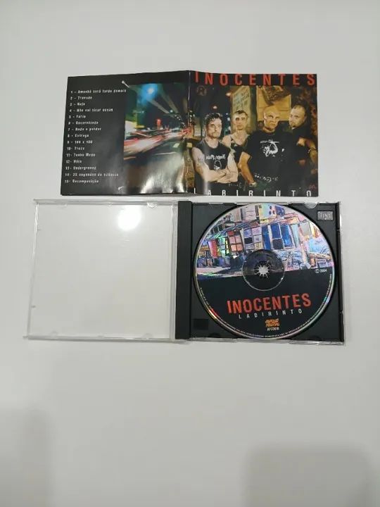Cd Inocentes - Labirinto  - Punk Rock - Foto 3