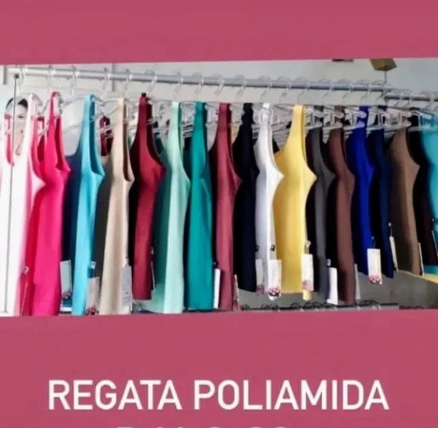 Regata de poliamida produto _ Novo  - Foto 2