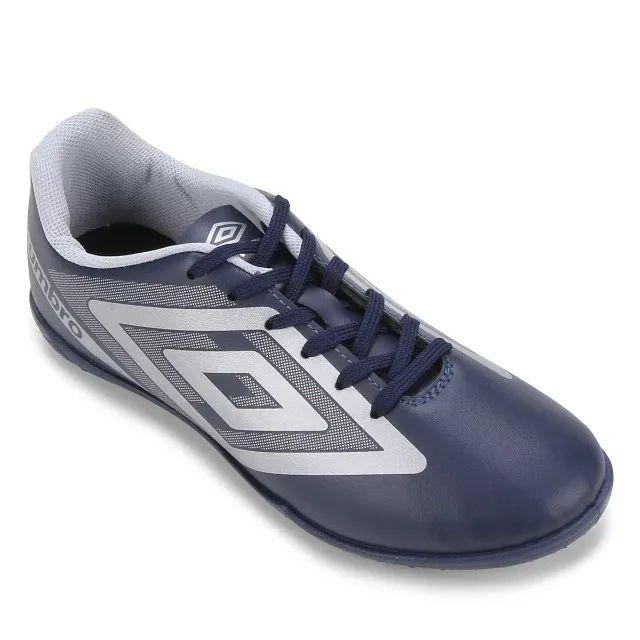 Chuteira Society Umbro Beat n° 38 ou 43 Preta ou Azul - Foto 2