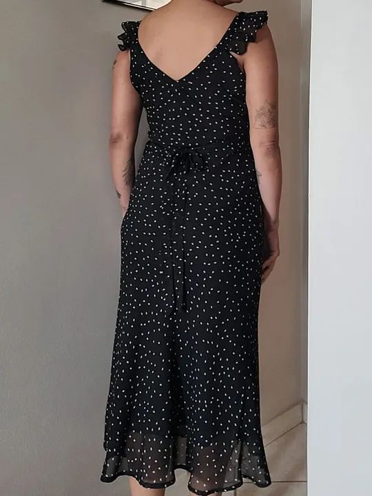 Vestido midi preto - Foto 2