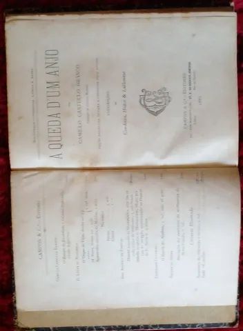 A QUEDA D'UM ANJO/ CAMILO CASTELO BRANCO. 