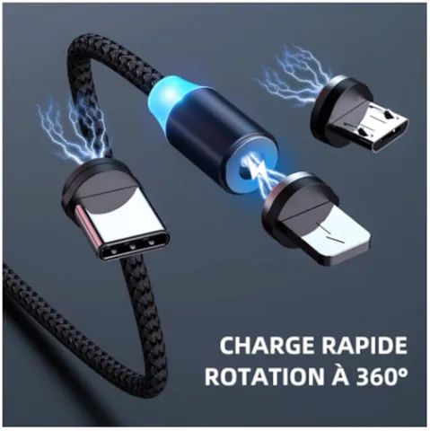 Produto Novo Cabo Magnético de Carregamento USB tipo-C