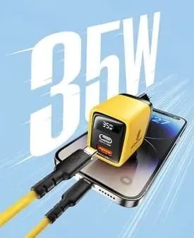 Carregador de Celular 35W - Rápido e Potente