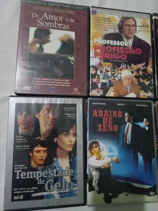 Lote 8 de DVDs de filmes originais. - Foto 3