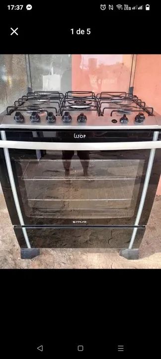 Fogão 5 bocas entrego 