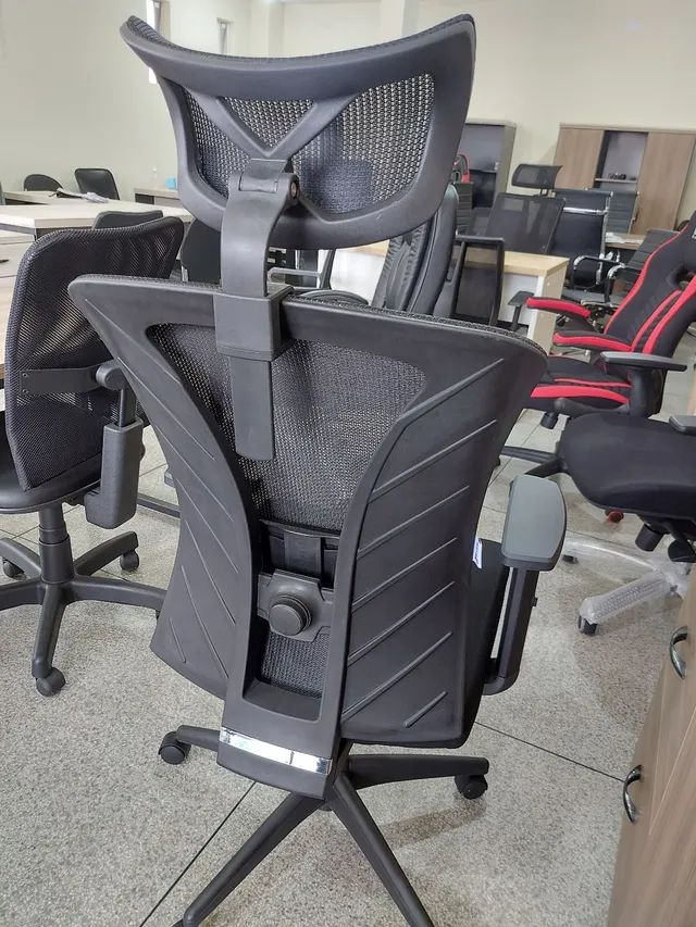 Cadeira Presidente com Apoio Lombar - Cadeira Presidente com Tensor Lombar - Promoção - Foto 5