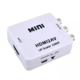 Mini Adaptador Conversor De Rca Video Para Hdmi