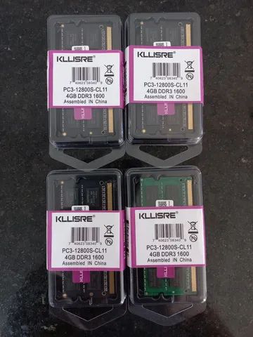 Memória DDR3 4GB Notebook
