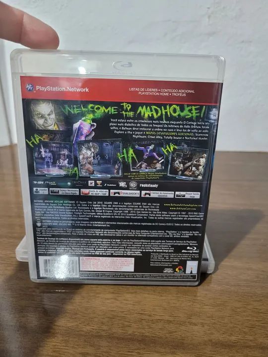 Batman Arkham Asylum ps3 original - Foto 2