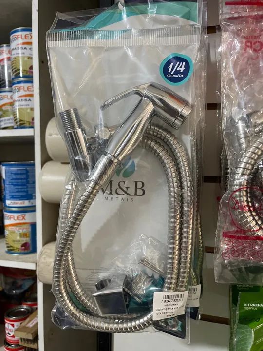 Ducha M&B metal com abs cromado  - Foto 2