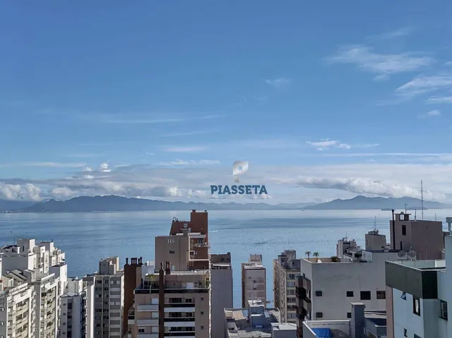 Apto 1 dorm mobiliado 1 vaga com linda vista para o mar, excelente localização em frente a