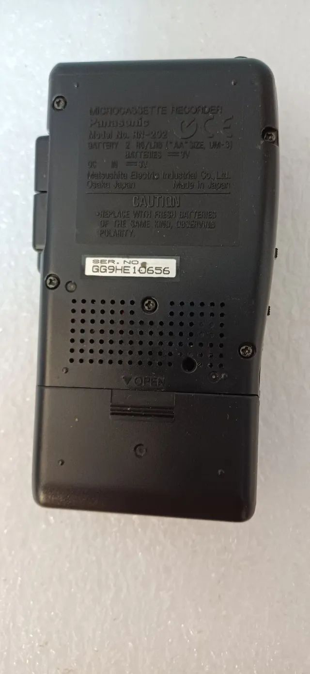 Gravador mini panasonic modelo rn-202 sem funcionar - Foto 3