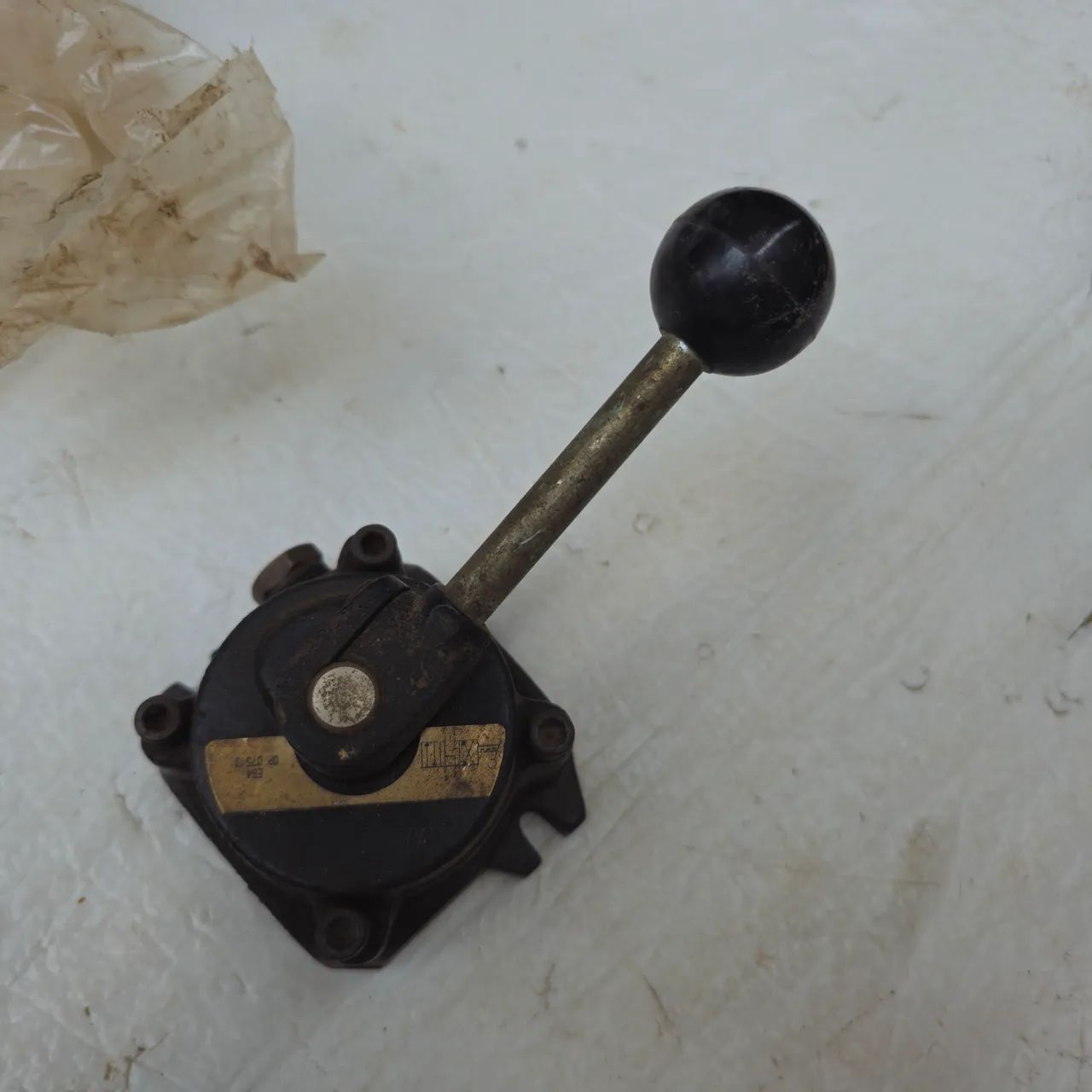 Máquinas equipamentos equipamentos valvula alavanca nova 