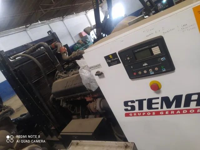 Gerador de Energia Stemac 750 700 kVA Ano 2012 C/ (Q.T.A) Motor Mtu 750kVA