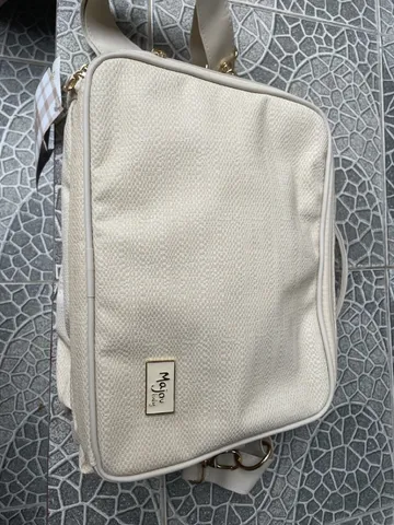 Bolsa de bebe com porta mamadeira e porta chupeta