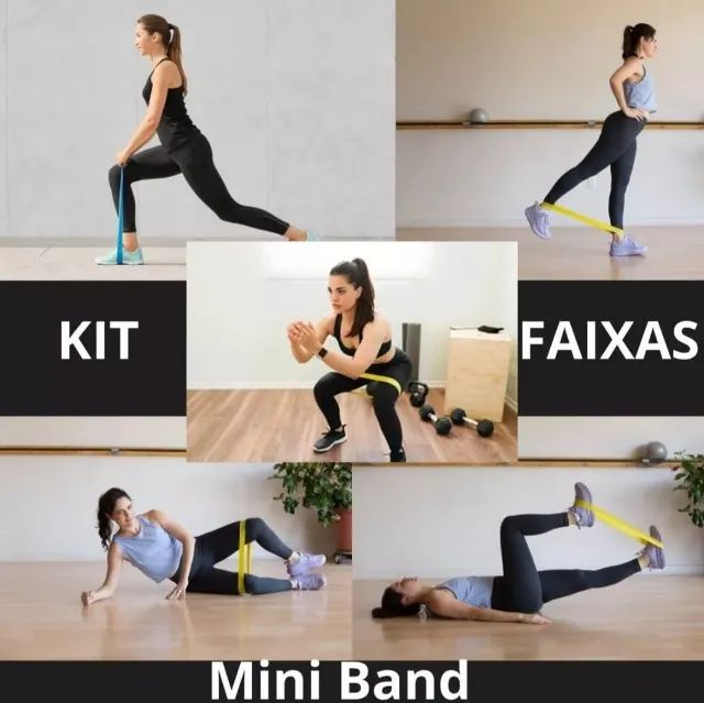 Kit 5 faixas mini band (ENTREGAMOS) - Foto 6