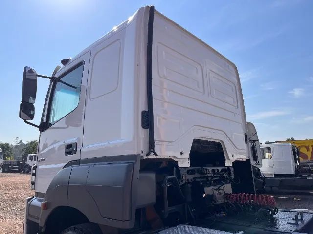 MB Mercedes-Benz Axor 3344 S 6X4 2019 Traçado Teto Baixo Automático Completo Revisado - Foto 5