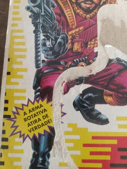 Cartela Boneco Comandos em Ação  - Foto 2