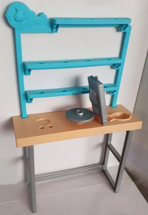 para casa da boneca barbie estante artesanato - Foto 2