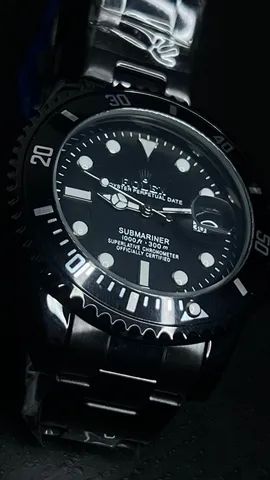Relógio ROLEX SUBMARINER PRETO - Foto 6