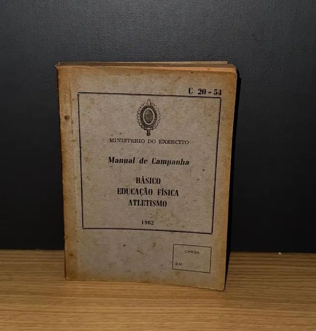 Livro: Manual De Campanha Básico Educação Física Atletismo Exército