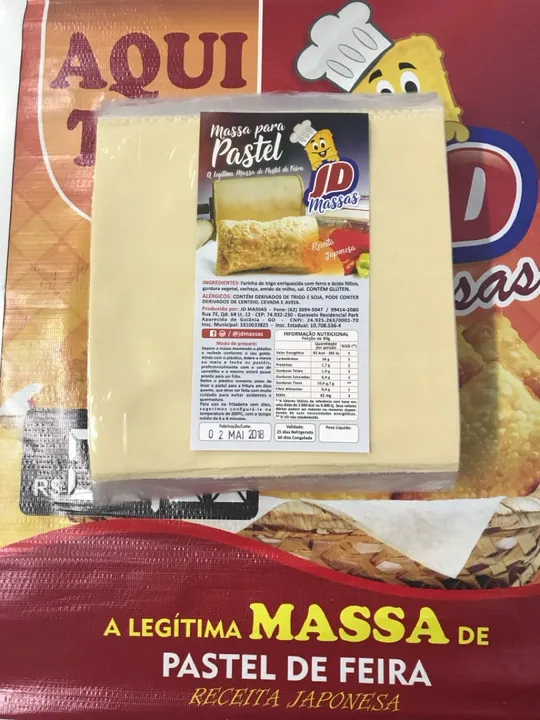 Massa para Pastel de Feira - Receita Japonesa
