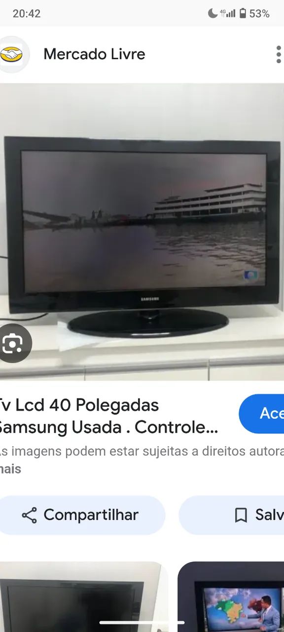 TV Samsung 40 polegadas top 