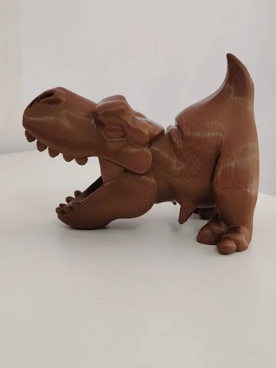 Porta Canetas ou Objetos Dinossauro 15CM Impressão 3D - Foto 3