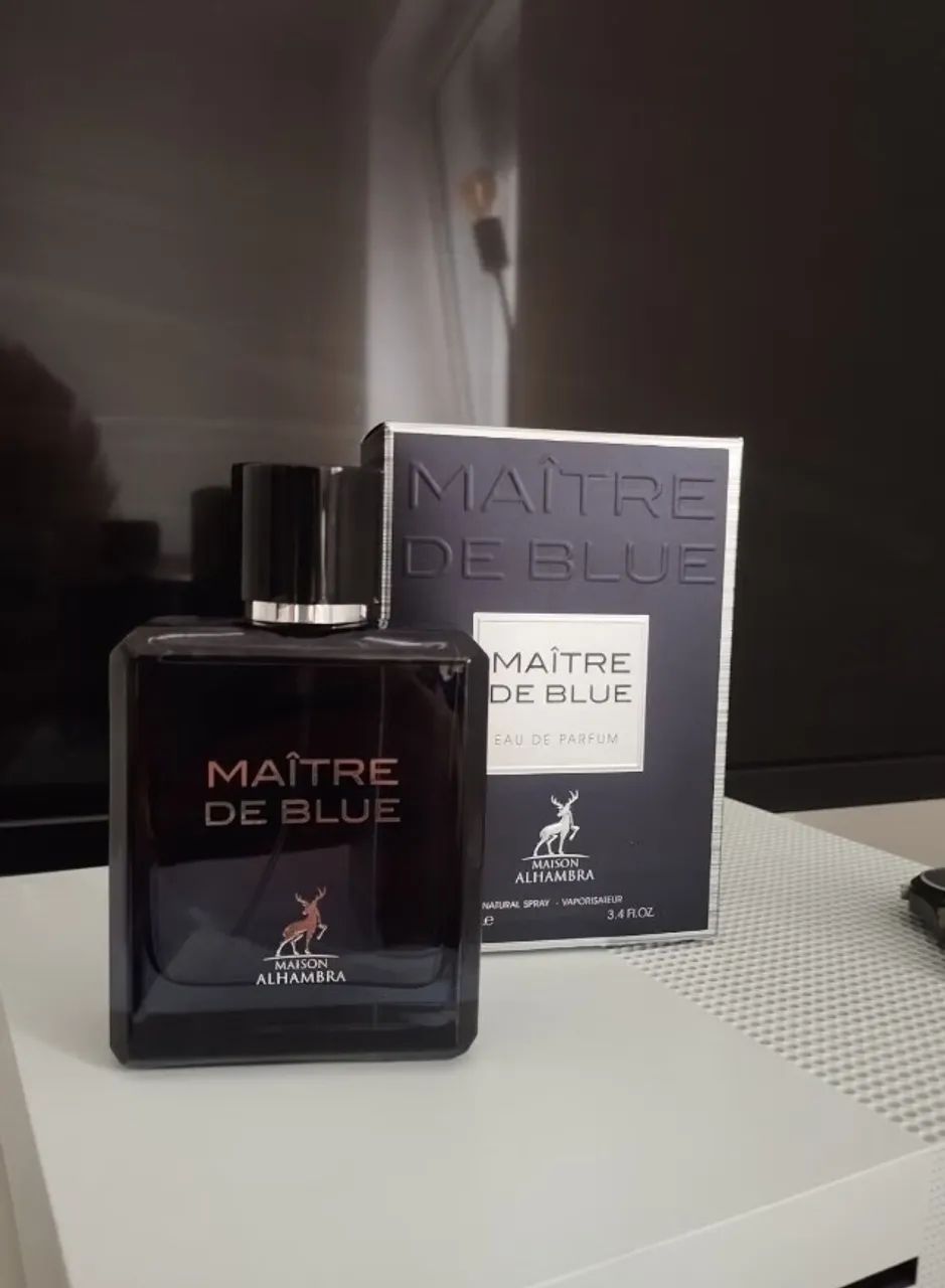 Perfume Árabe Masculino Maître de Blue 100ml Maison Alhambra