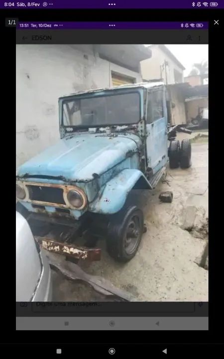 Vendo caminhaozinho Toyota banderantes 4x4.
