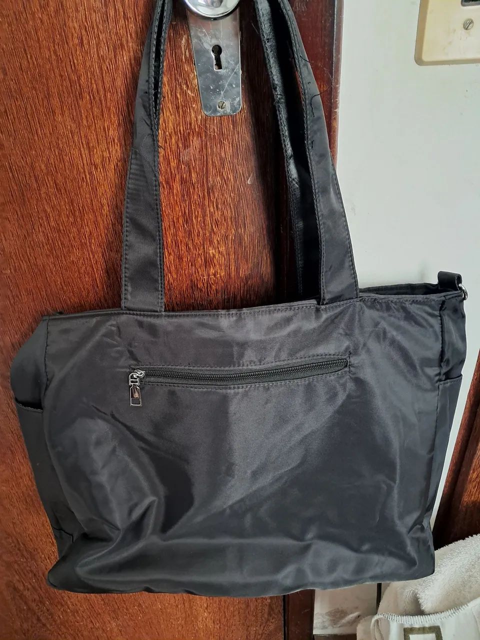 Bolsa grande trabalho faculdade cabe notebook Nova! - Foto 2