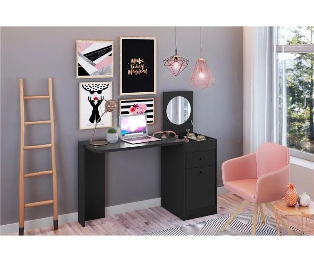 Penteadeira e Escrivaninha com 2 portas e 1 Gaveta (SUPER OFERTA PEGUE E LEVE)!!