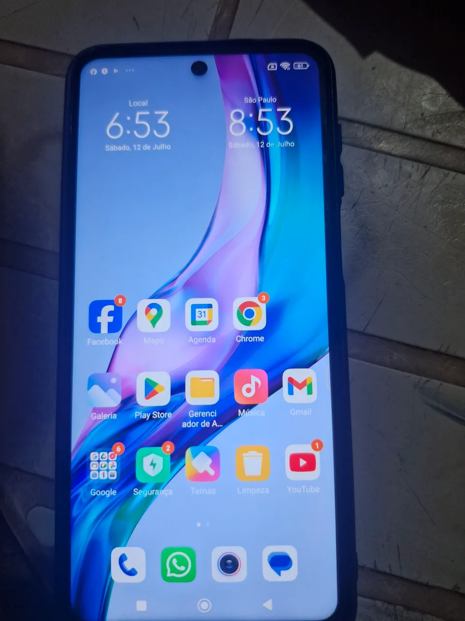 Xiami 9s 5G chama no zap *