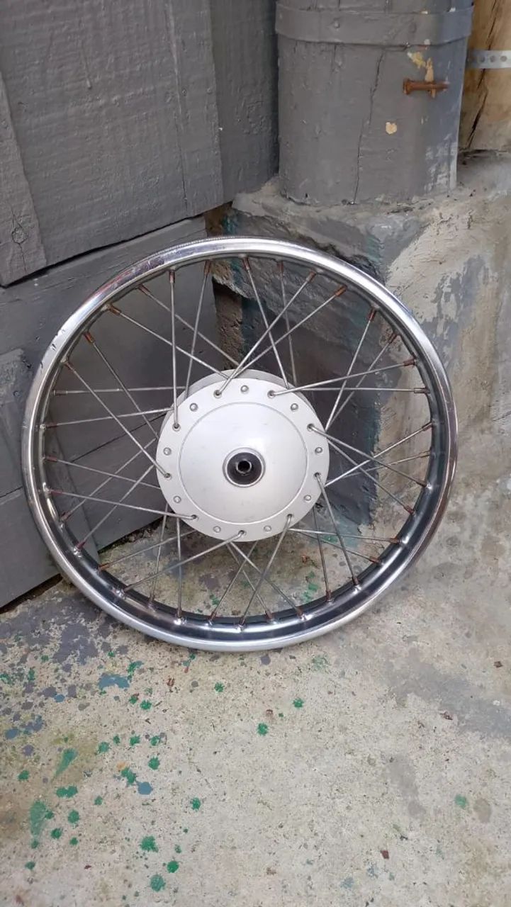 Rodas Raiadas da Cg Fan 125 - Foto 5