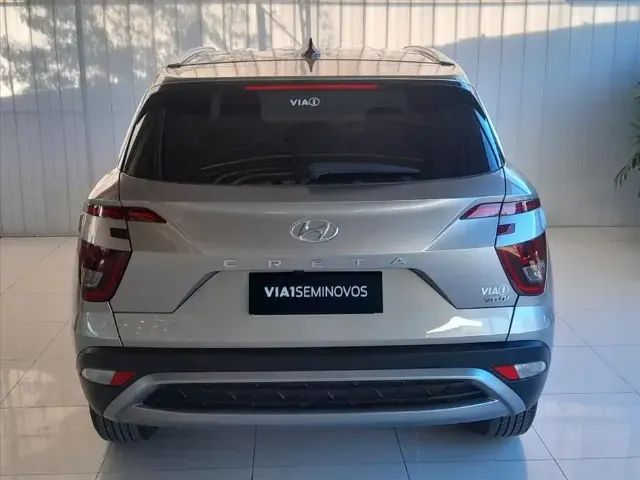 Creta Limited 1.0 Turbo Prata 2022 Vistoria Cautelar 100 % Aprovada .  - Foto 5