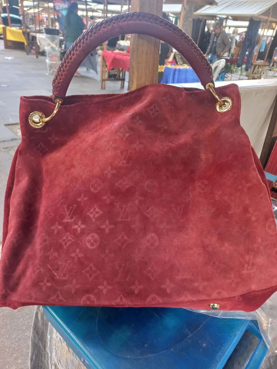 Bolsa Louis Vuitton Vermelha - Original - Foto 2