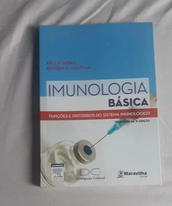 Imunologia Básica - 3ª Edição. Novo Lacrado