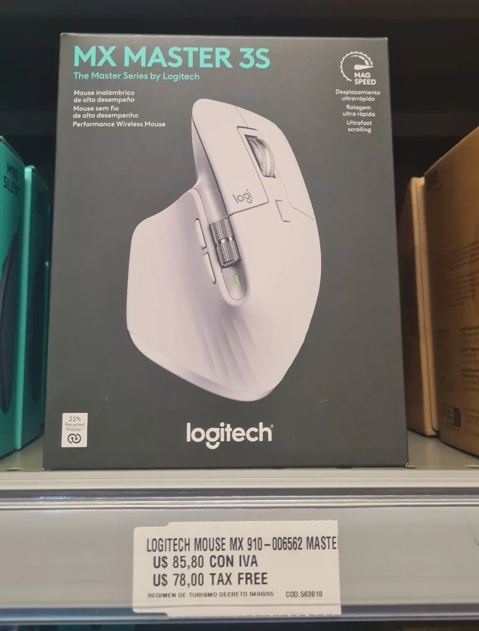 Mouse Logitech MX Master 3S - Novo