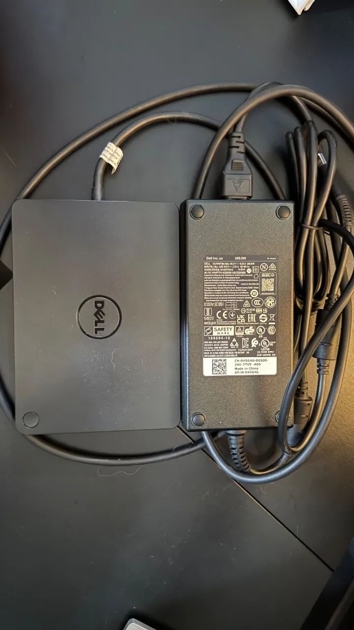 Dock Station Dell WD15 | Usada, mas funcionando perfeitamente! - Foto 2