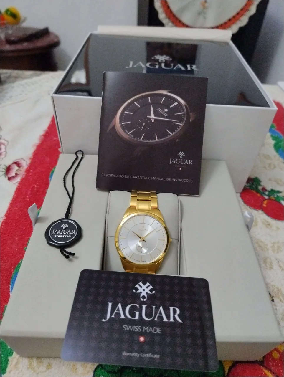 Relógio Jaguar Swiss Made - Novo na caixa