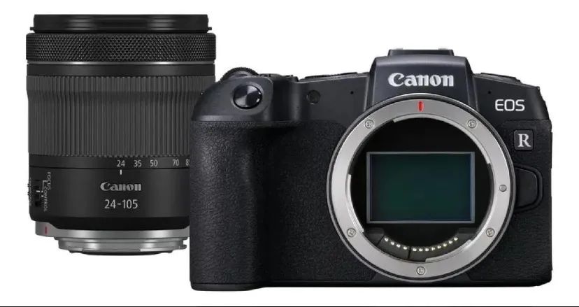 Canon EOS Rp RF 24-105mm f/4-7.1 IS STM mirrorless cor preto