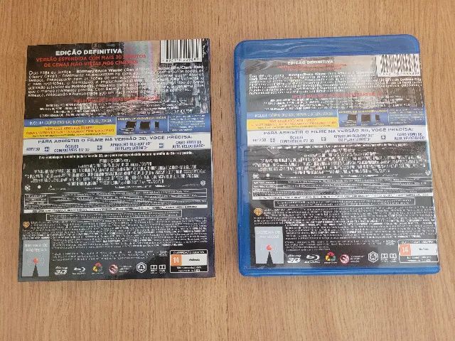 Combo 02 Blu-Ray 3D Batman vs Superman + O Homem de Aço. - Foto 5