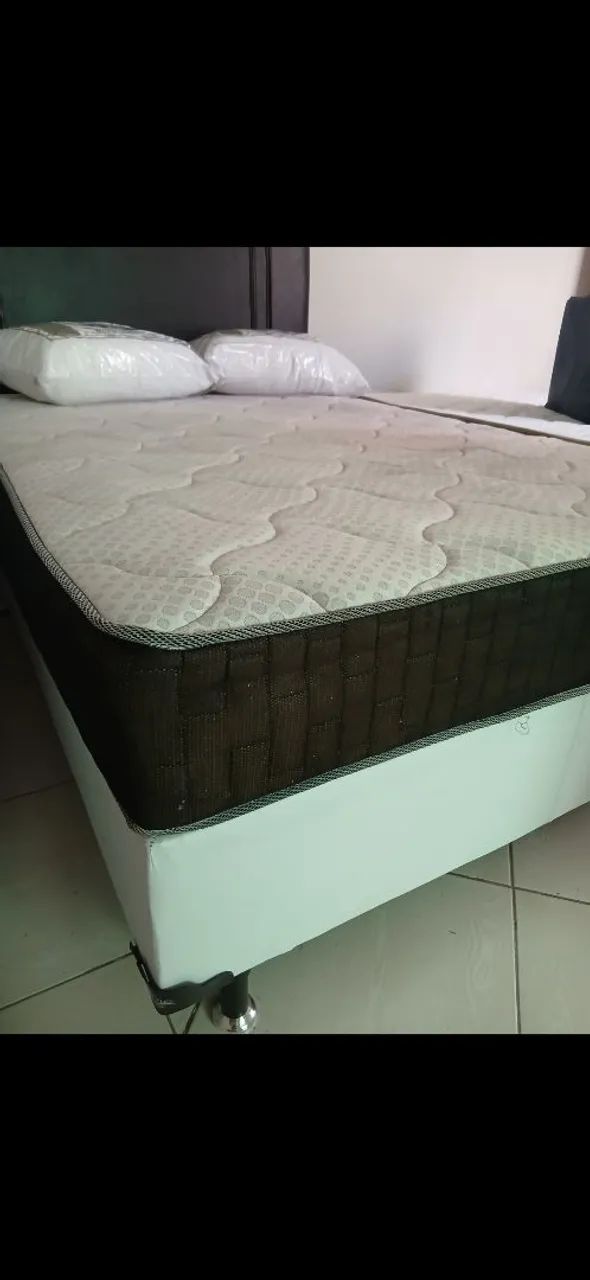 Colchão Ortobom + cama $$ 1,100,00 - Foto 2