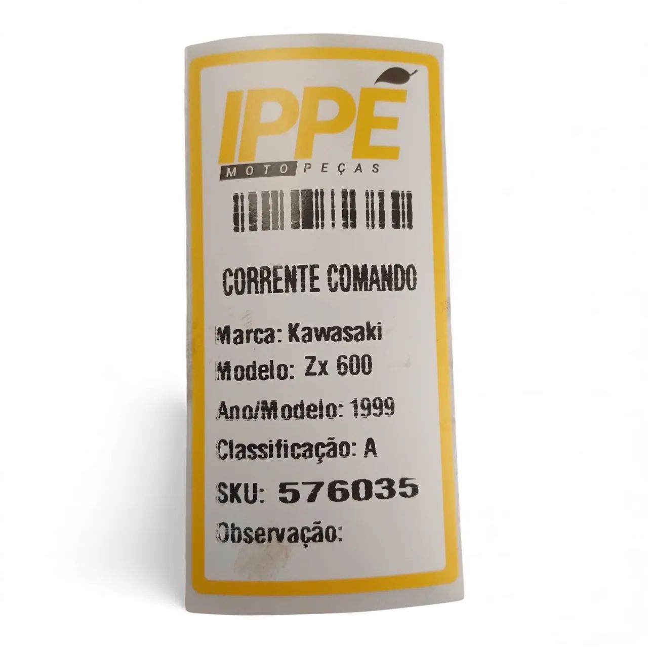 Corrente Comando Kawasaki Zx 600 1998 1999 - Peças para motos