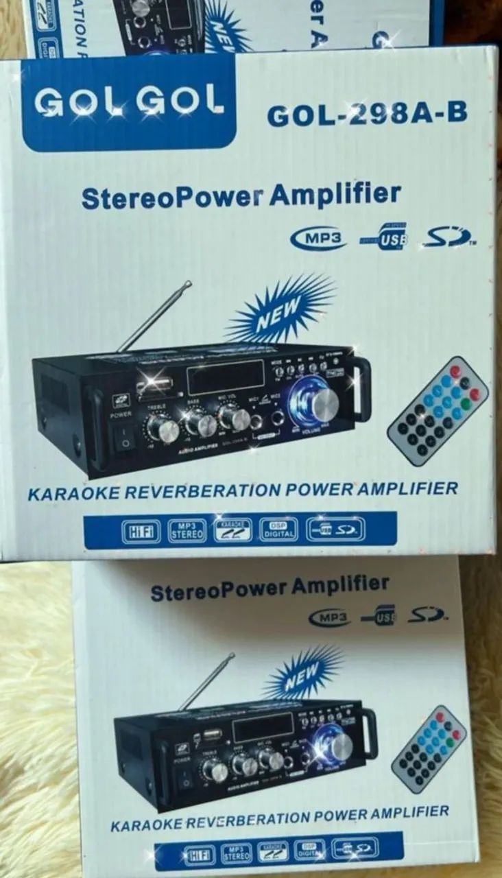 Amplificador de Áudio Bluetooth 600w  - Foto 2