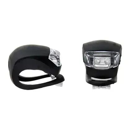 Kit farol dianteiro e traseiro Atrio BI049 para bicicleta, patinete e outros.