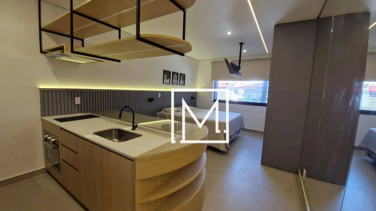 Studio com 1 dormitório para alugar, 26 m² por R$ 3.627,50/mês - Planalto Paulista - São P